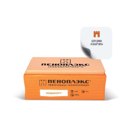 Пенополистирол экструдированный ПЕНОПЛЭКС КОМФОРТ 585*1185*50мм Т-15 (20 шт.) Пенополистирол экструдированный ПЕНОПЛЭКС КОМФОРТ 585*1185*50мм Т-15 (20 шт.)